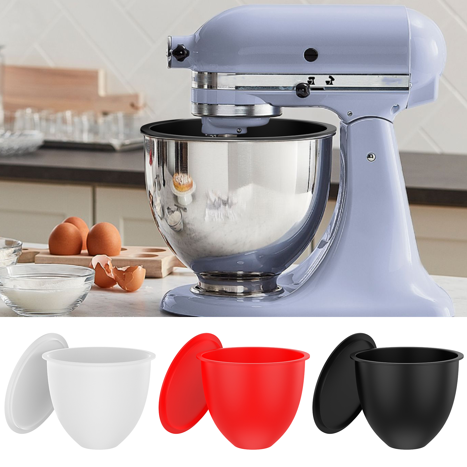 Silicone Bowl With Lids Includ - Kitchen Aid Baking Mixer recensie en prijs