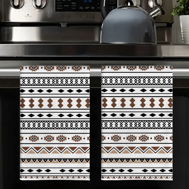 2Pcs, Exotic Geometric Striped - Kitchen Baking Necessities recensie en prijs
