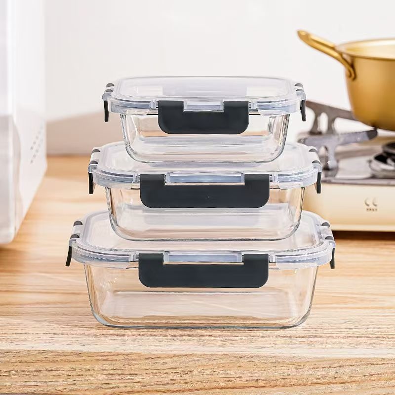 Glass Food Storage Container W - Kitchen Baking Tins recensie en prijs