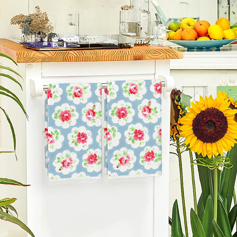 2Pcs, Blue Background with Pin - Kitchen Baking Necessities recensie en prijs
