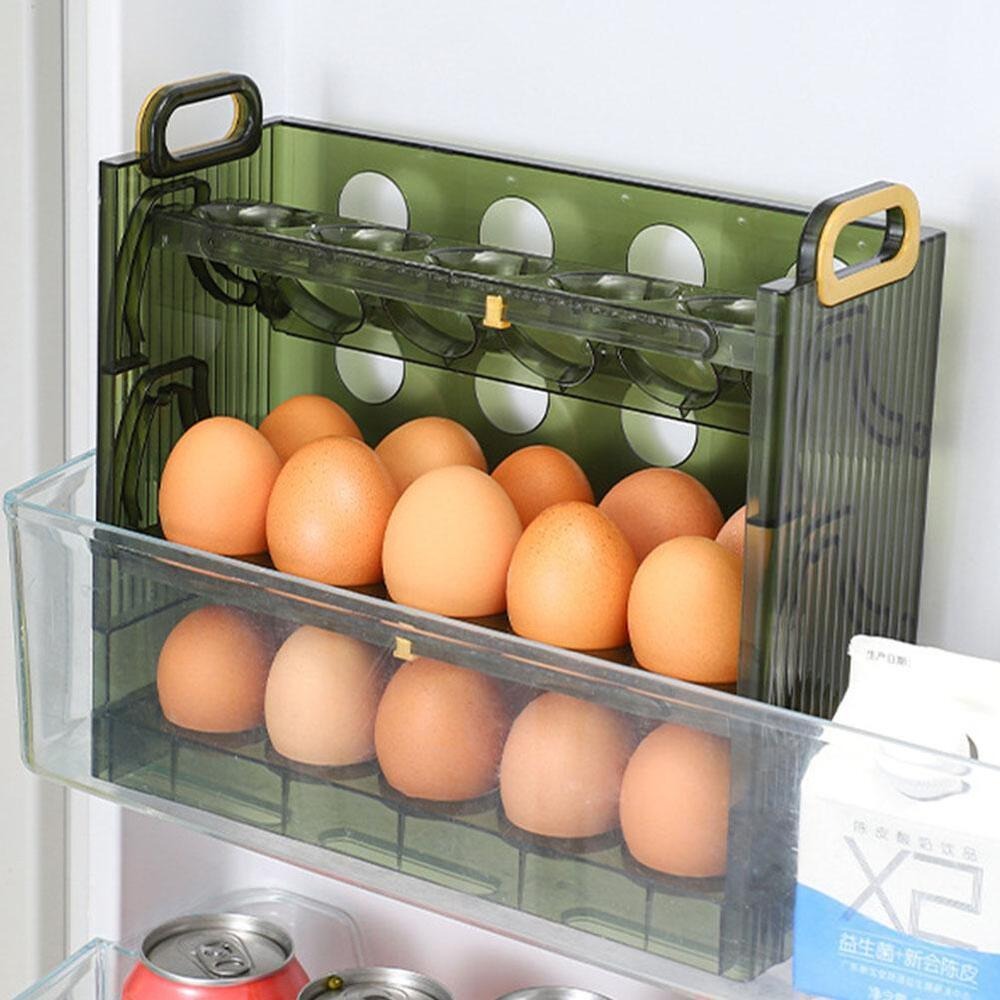 Egg Box Storage Box Side Door  - Kitchen Baking Tins recensie en prijs