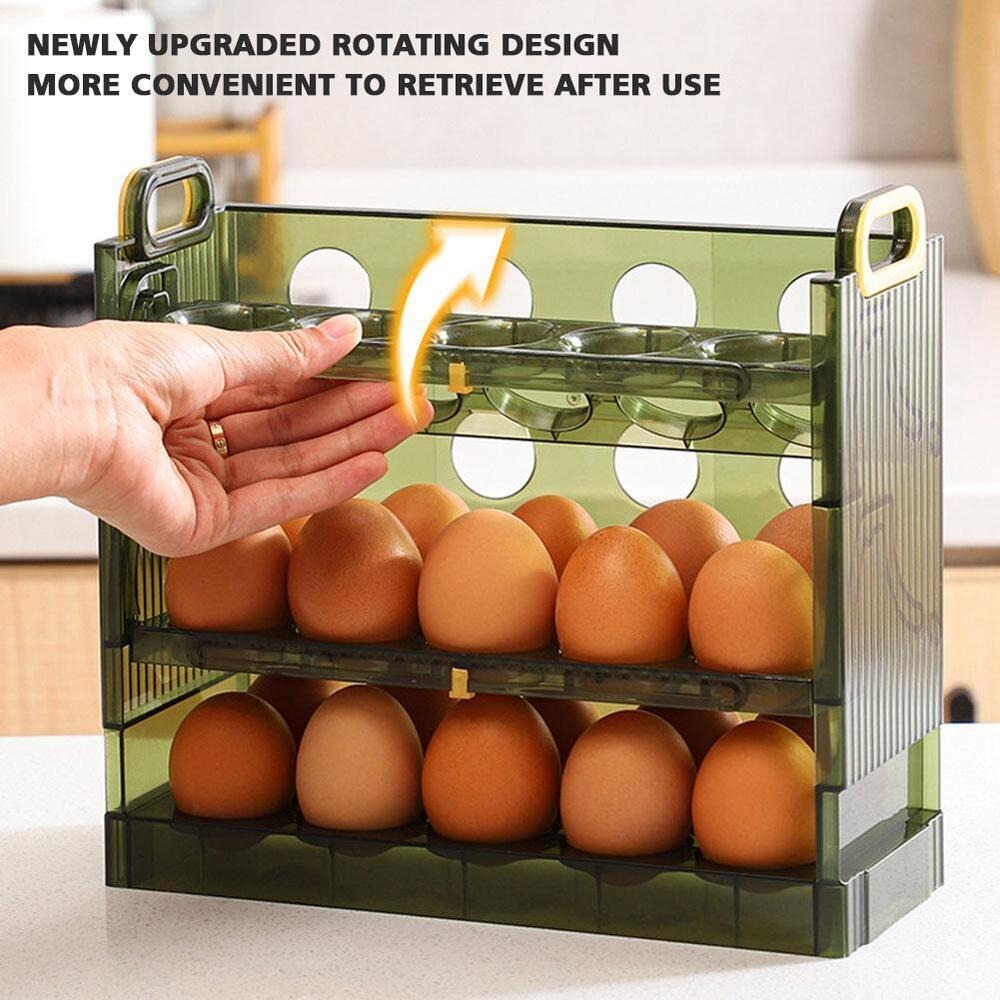 Egg Box Storage Box Side Door  - Kitchen Baking Tins recensie en prijs