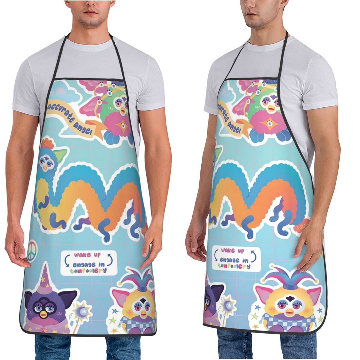 Nightmare Furby Cartoon Aprons - Kitchen Nightmares Baking recensie en prijs
