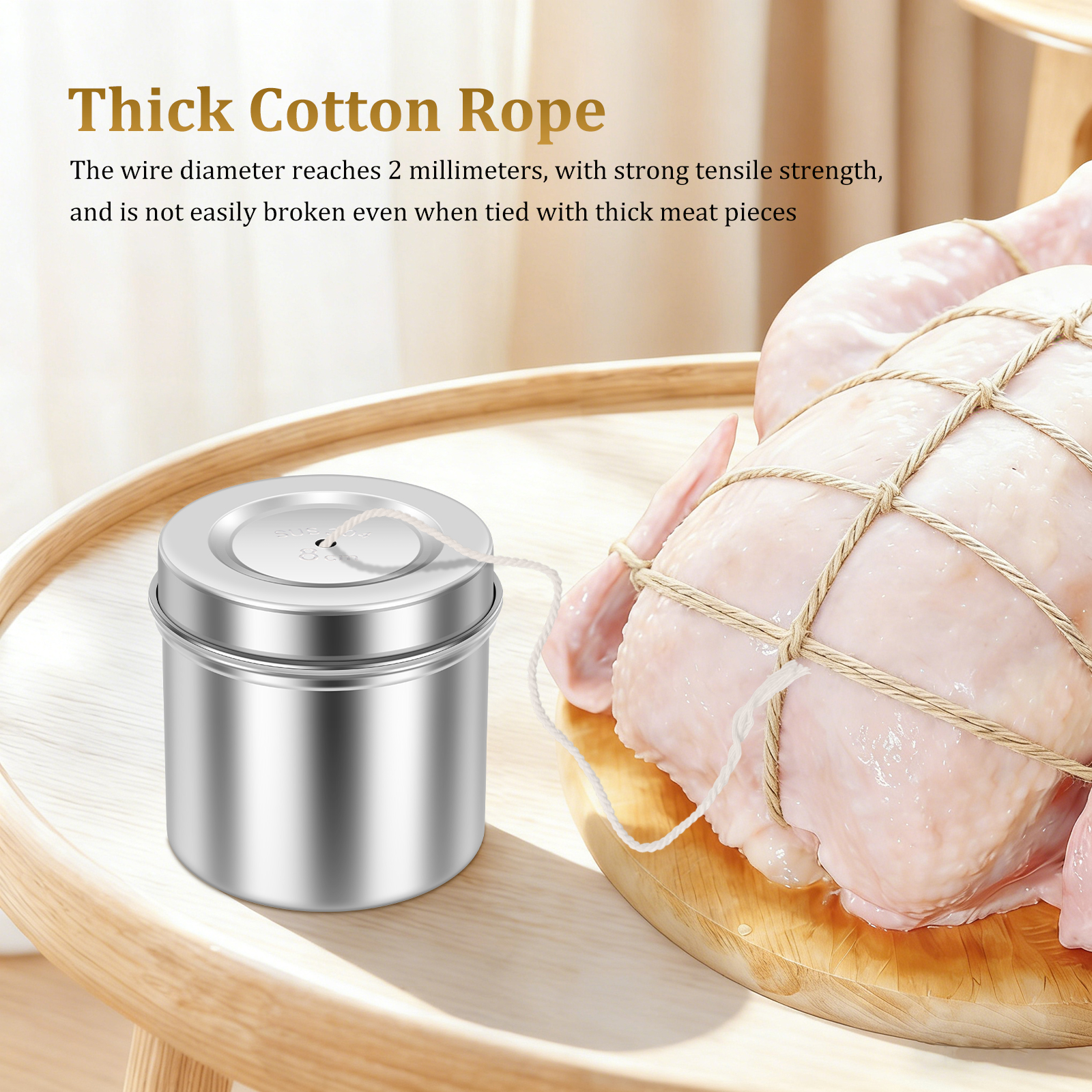2 Pcs Cotton String Balls Cook - Kitchen Baking Twine recensie en prijs