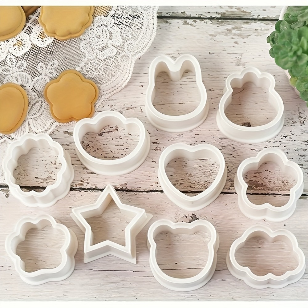 10Pcs Cookie Biscuit  Cutters  - Cookie Cutter Set recensie en prijs