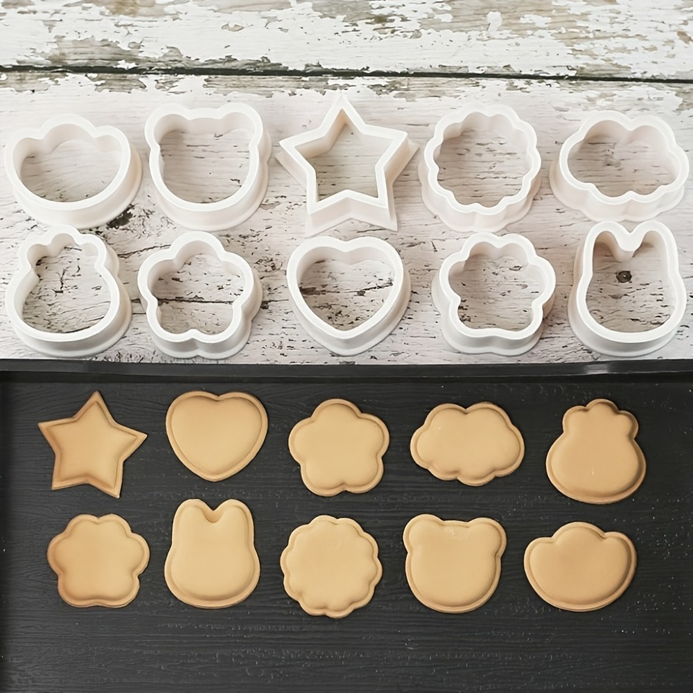 10Pcs Cookie Biscuit  Cutters  - Cookie Cutter Set recensie en prijs