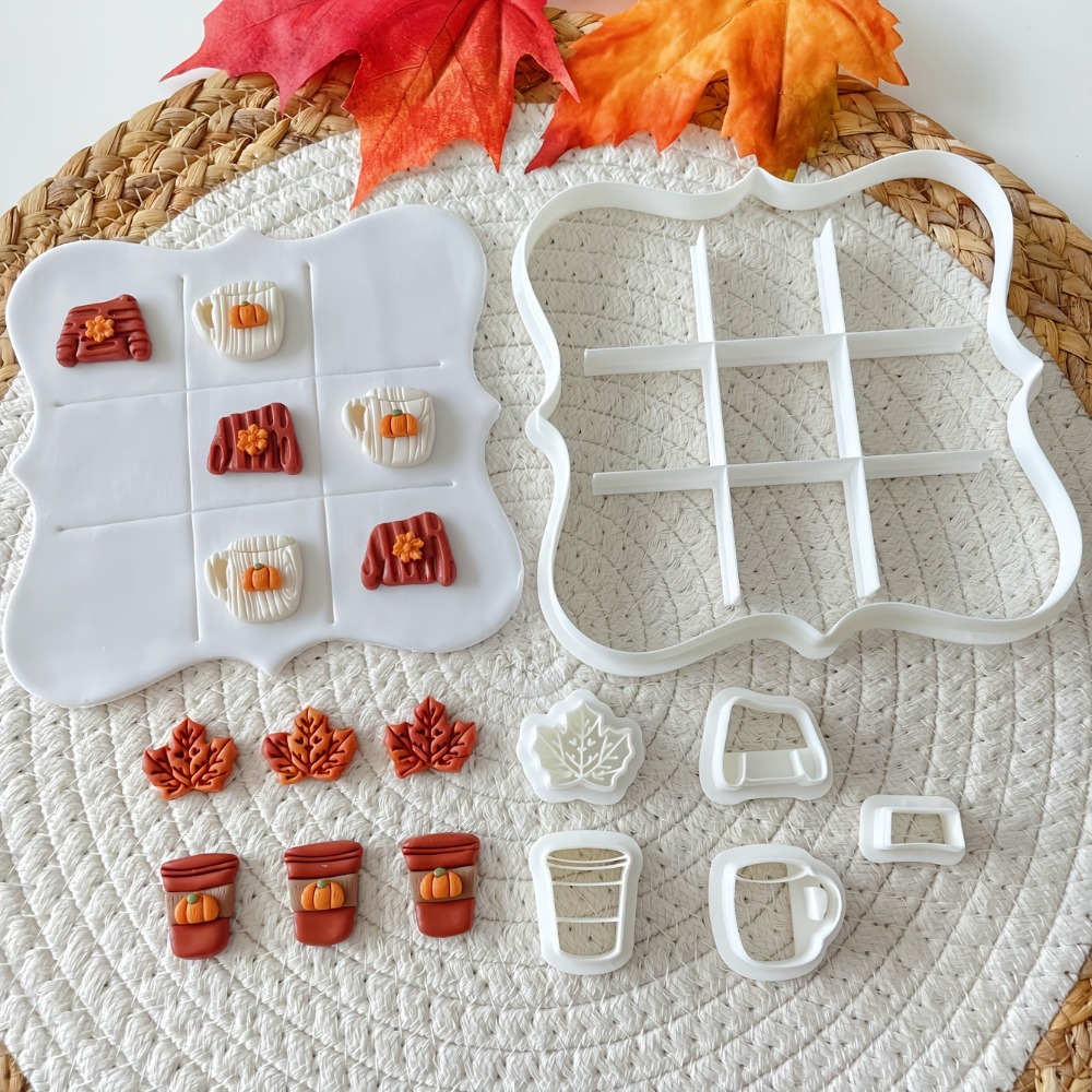 7Pcs Autumn Tic-Tac-Toe Cookie - Cookie Cutter Set recensie en prijs