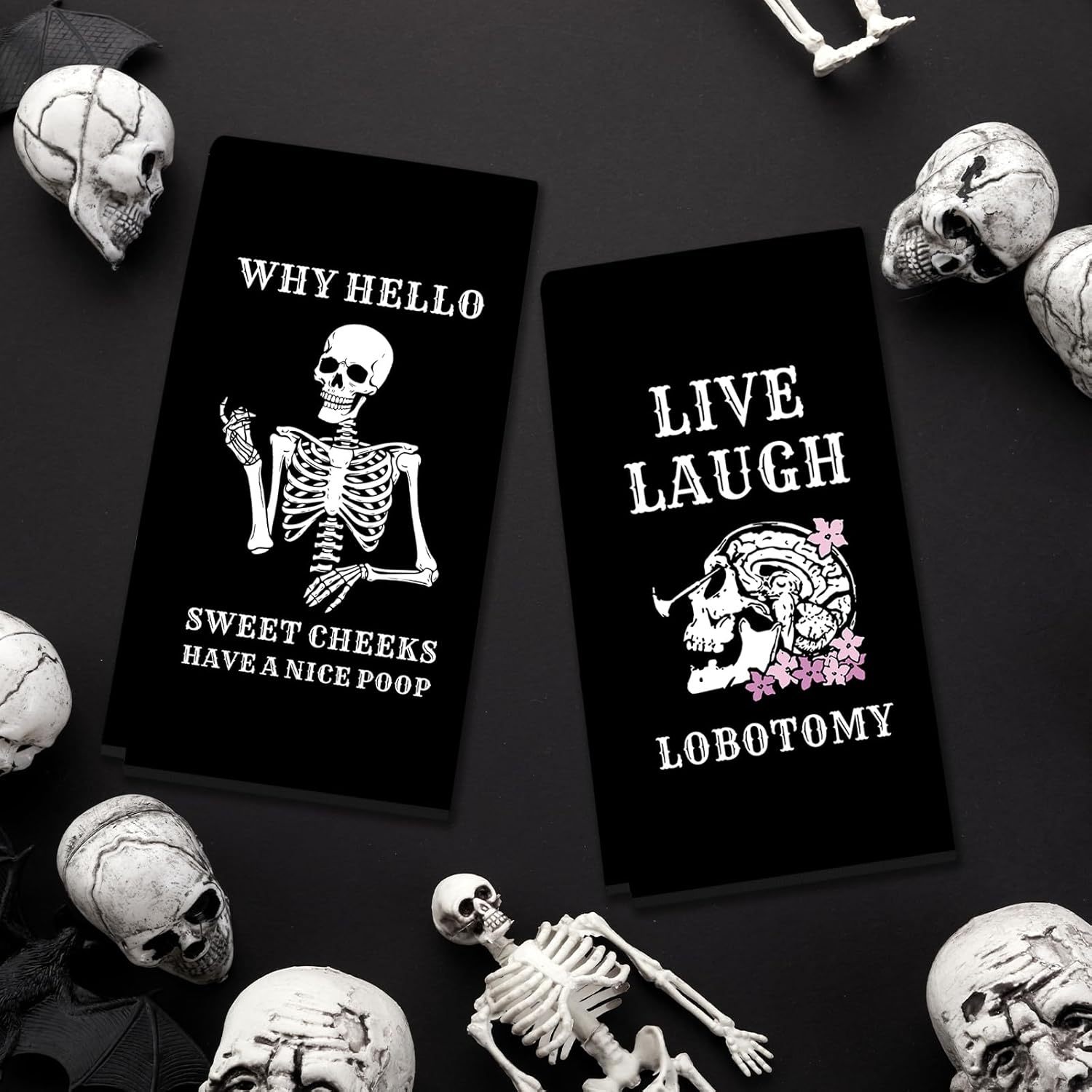 2Pcs, Gothic Skull-Themed Kitc - Kitchen Baking Necessities recensie en prijs