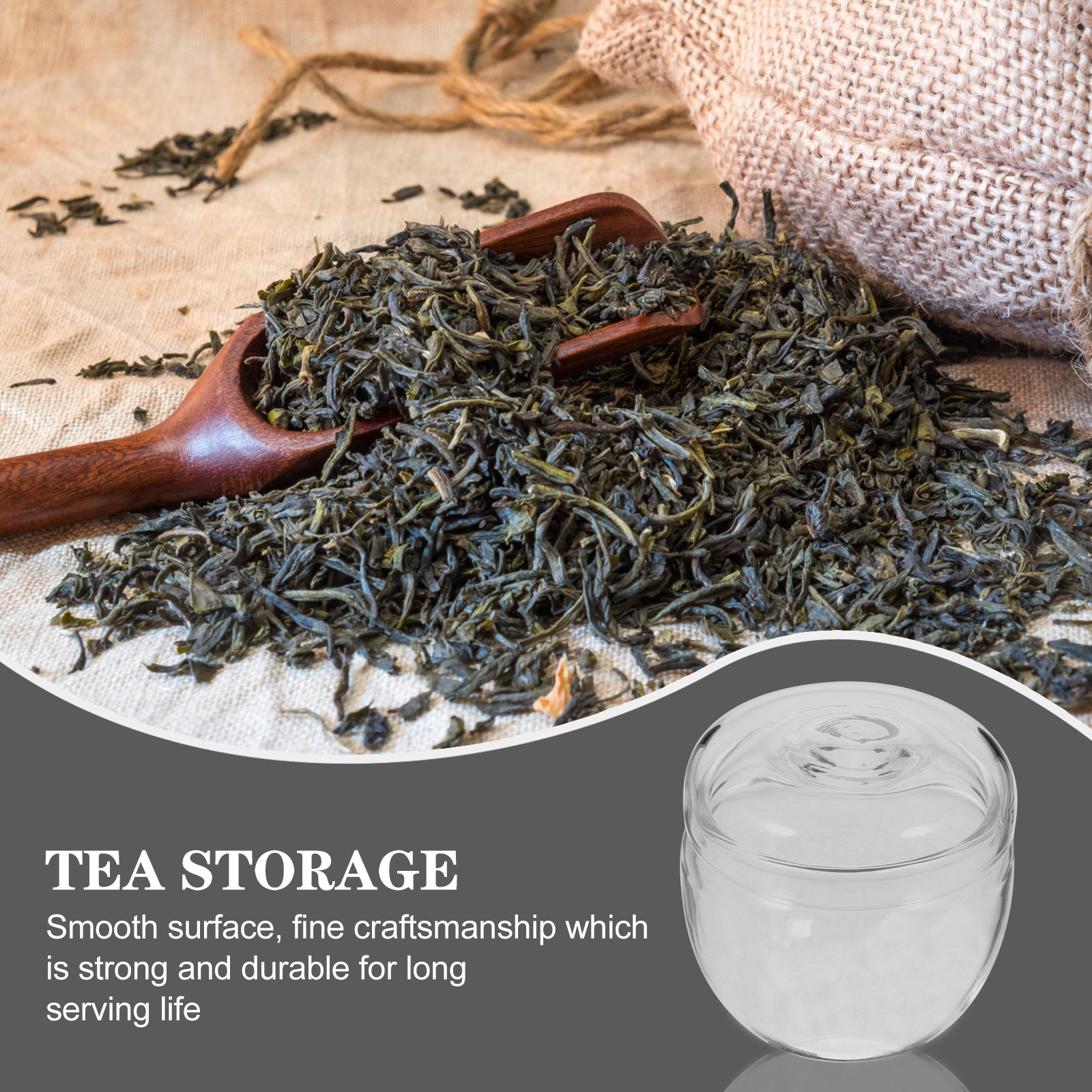 Premium Glass Tea Canister for - Kitchen Baking Soda recensie en prijs