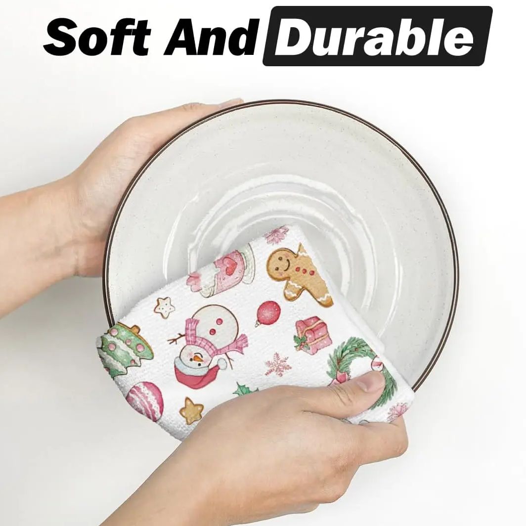 2Pcs, Pink Snowman Christmas T - Kitchen Baking Necessities recensie en prijs