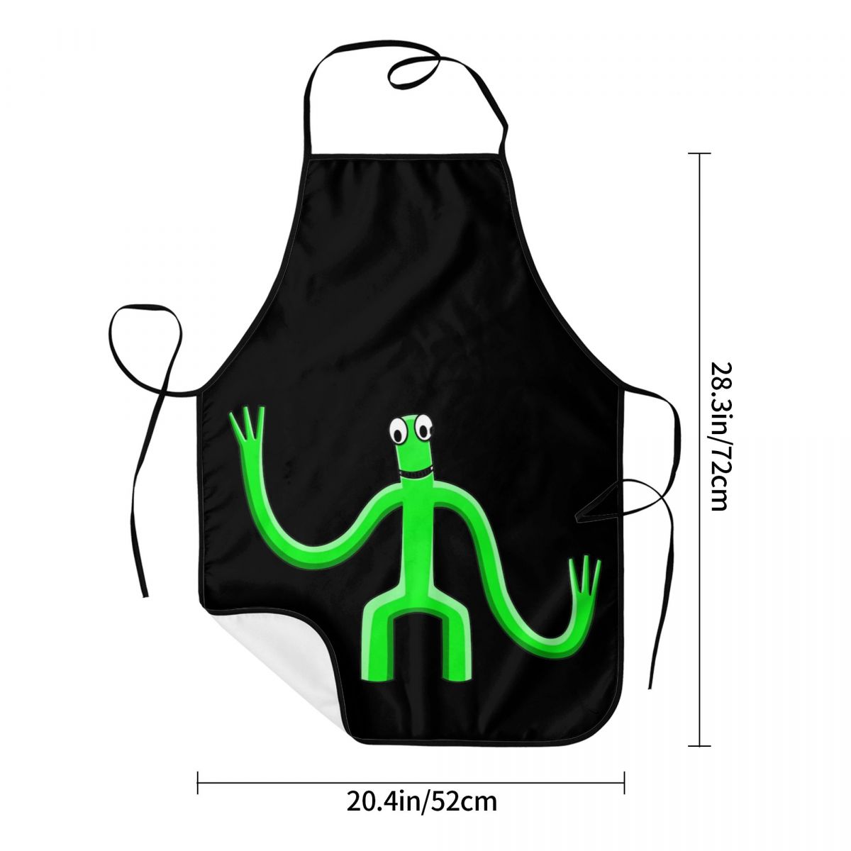 Custom Bib Green Rainbows Frie - Kitchen Baking Game recensie en prijs