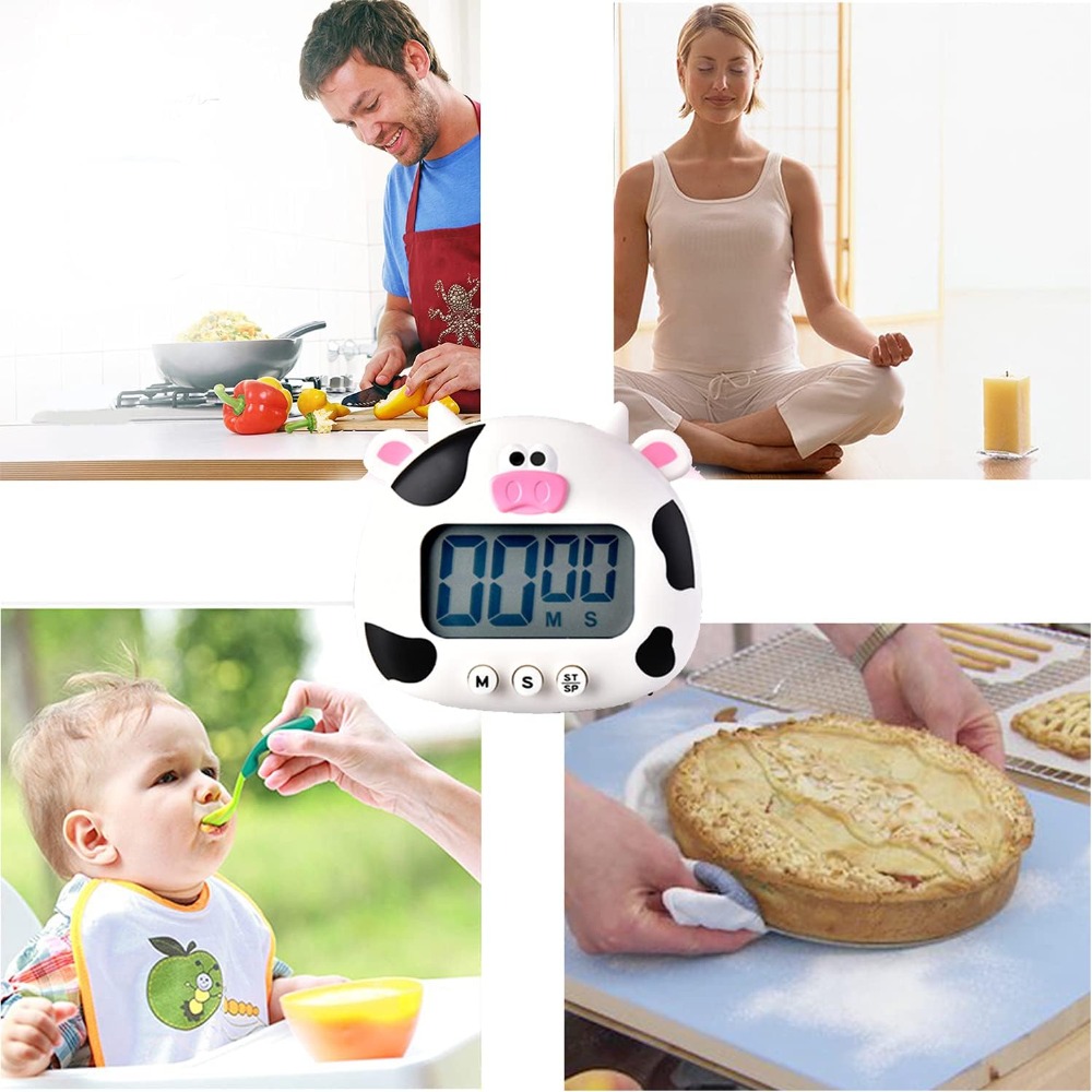 Cute Cow Kitchen Timer, Digita - Kitchen Baking Game recensie en prijs