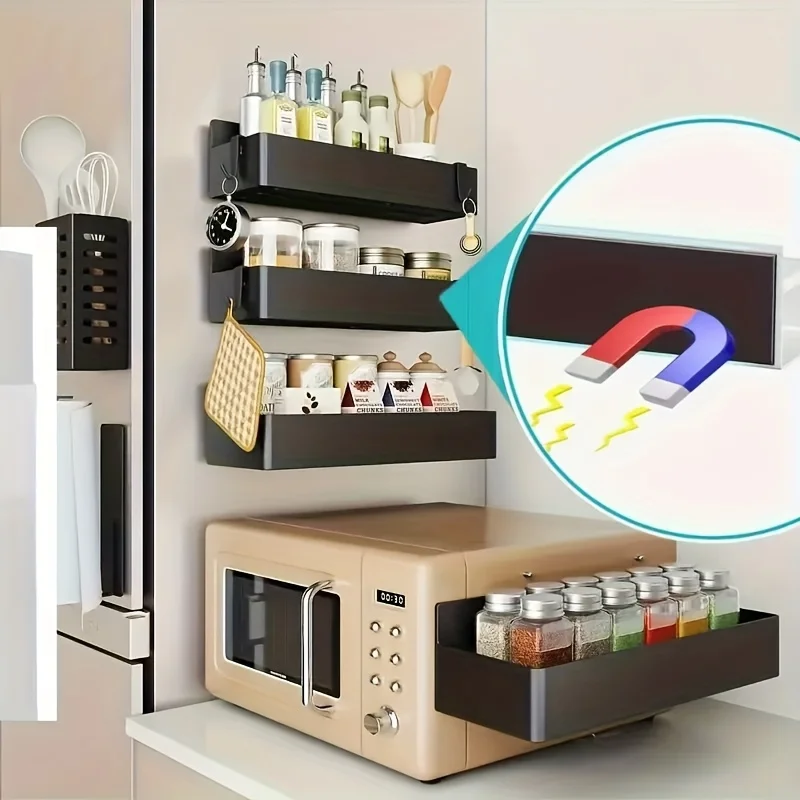 Magnetic Fridge Spice Rack Org - Kitchen Baking Tray Storage recensie en prijs
