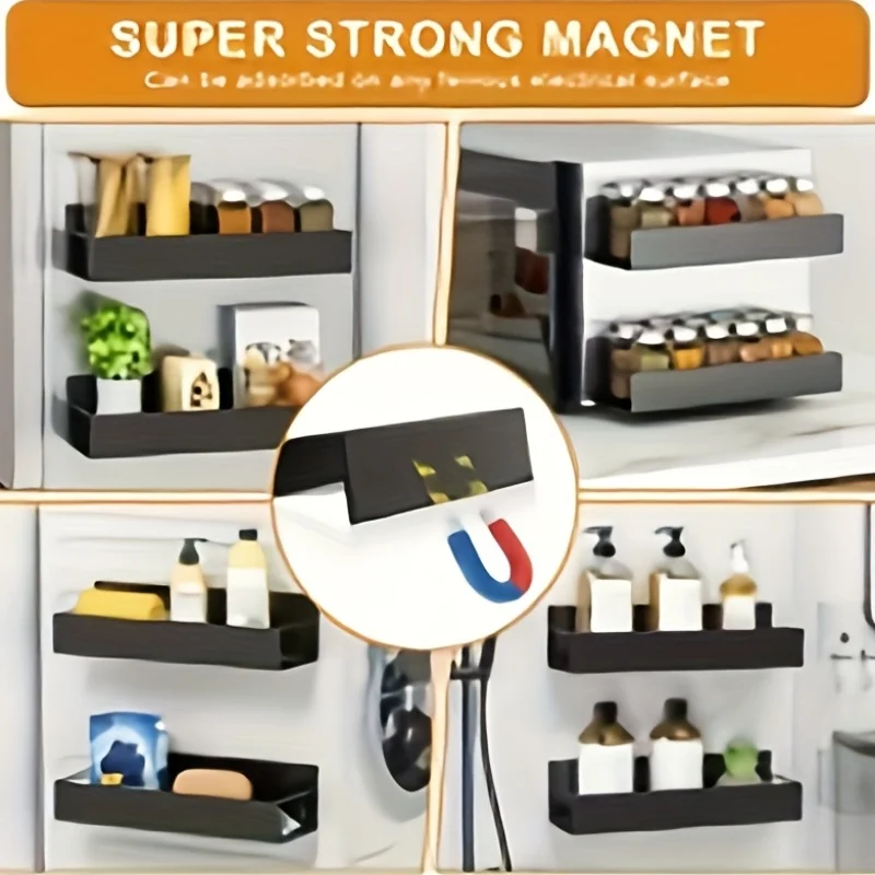 Magnetic Fridge Spice Rack Org - Kitchen Baking Tray Storage recensie en prijs