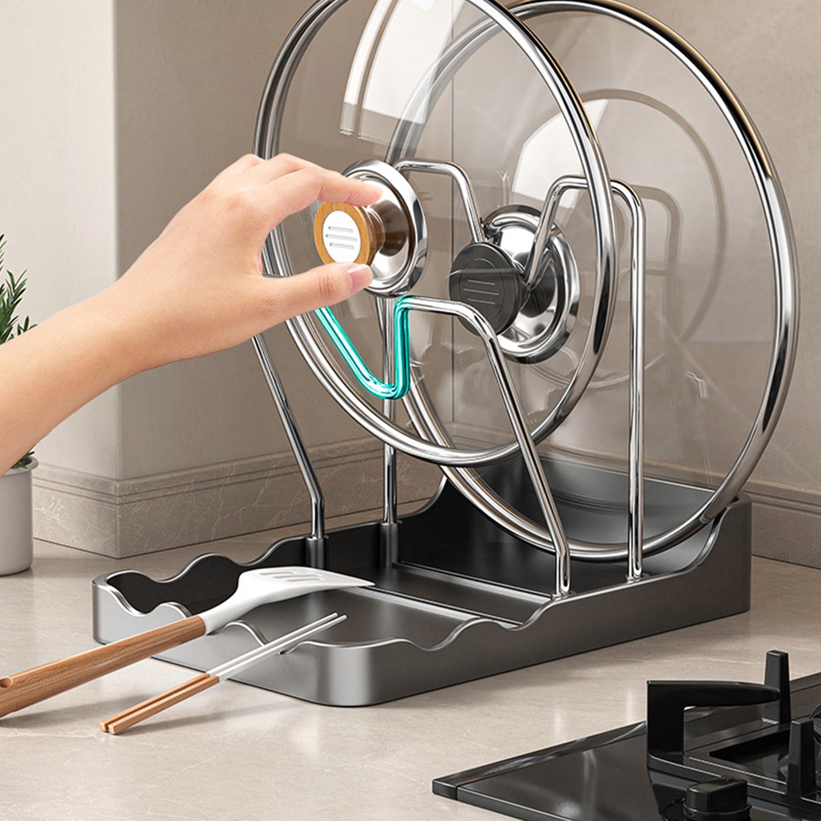 Pot Lid Organizer Vertical Spo - Kitchen Baking Tray Storage recensie en prijs