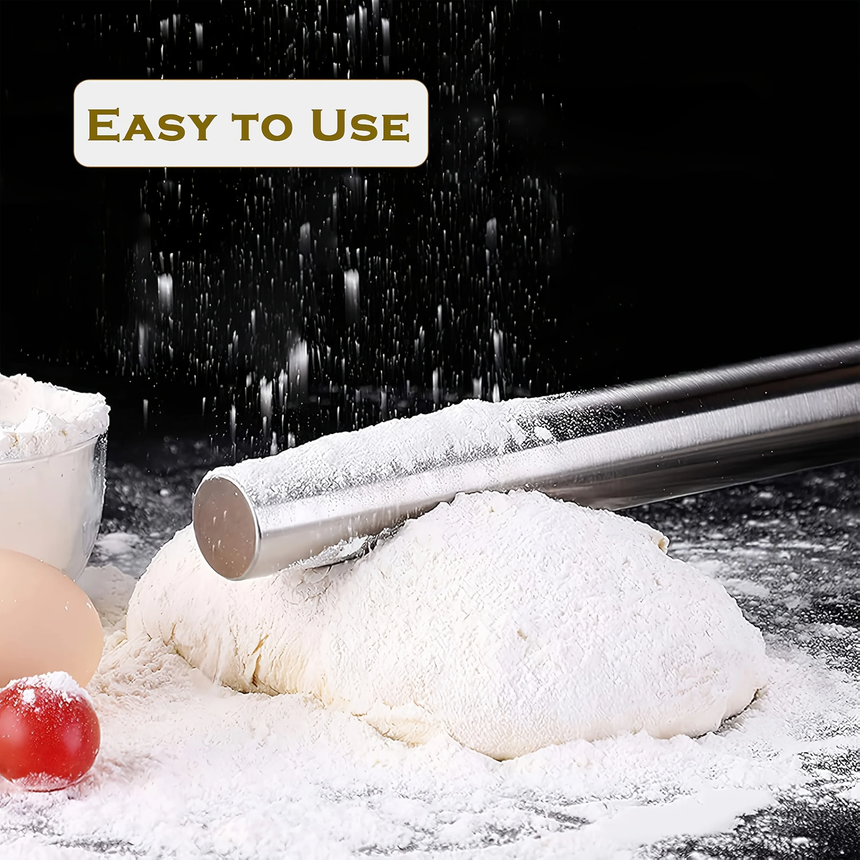 1PC Kitchen Rolling Pin Stainl - Kitchen Roller Baking recensie en prijs