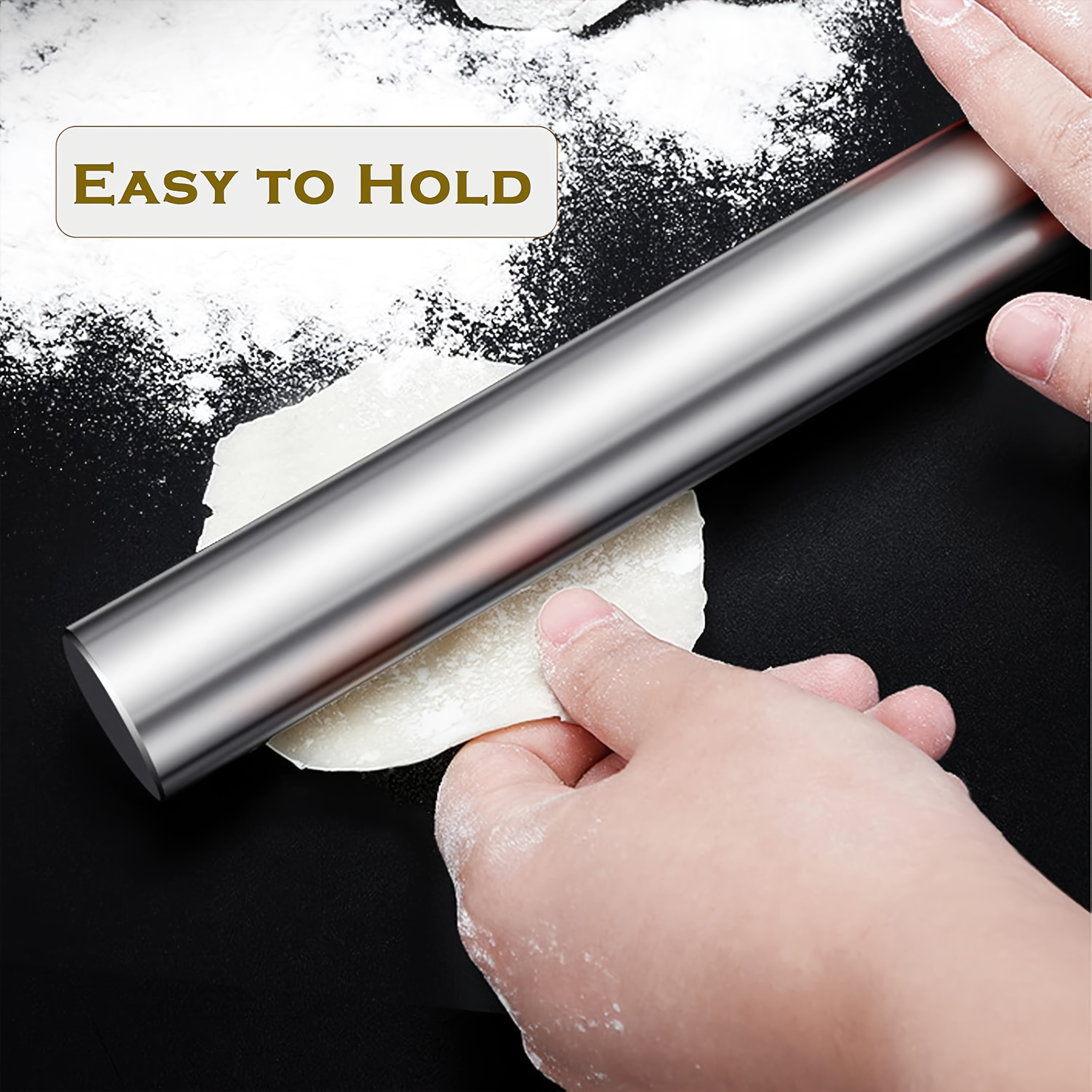 1PC Kitchen Rolling Pin Stainl - Kitchen Roller Baking recensie en prijs