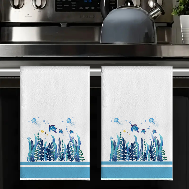 2Pcs, Blue-Edged Sea Turtle Je - Kitchen Baking Necessities recensie en prijs
