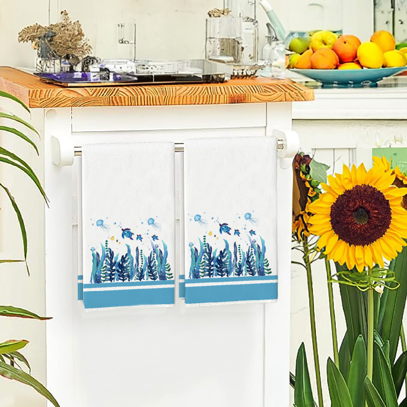 2Pcs, Blue-Edged Sea Turtle Je - Kitchen Baking Necessities recensie en prijs