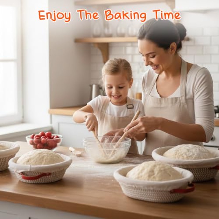 Sourdough Starter Kit, 24oz St - Proofing Basket Banneton recensie en prijs