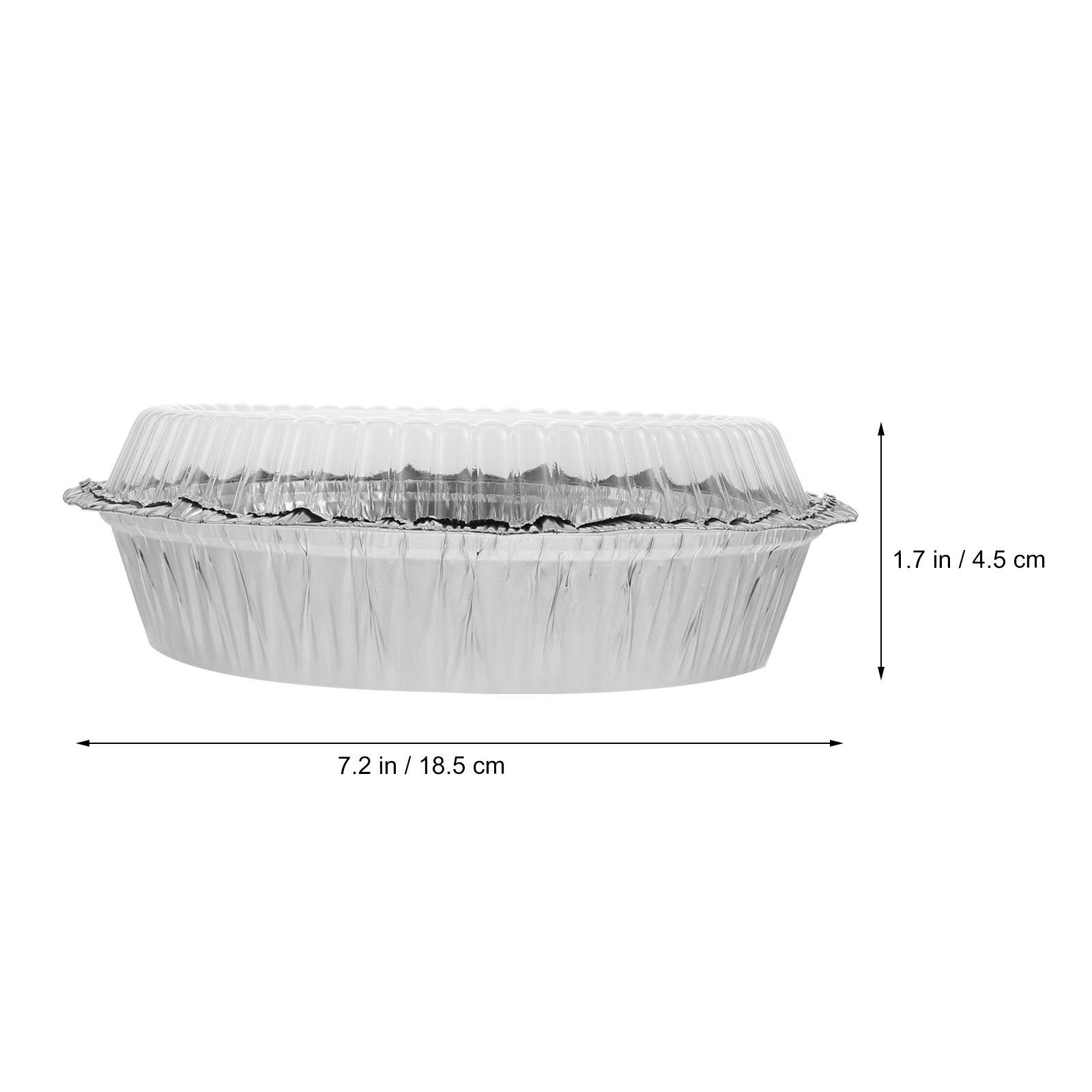 50Sets Round Aluminum Foil Pan - Kitchen Baking Tray Storage recensie en prijs